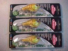 (3) Berkley 1/2 Oz 2 1/4" Wild Thang 8.5 Rattle Crankbaits CHIQUITA Craw New