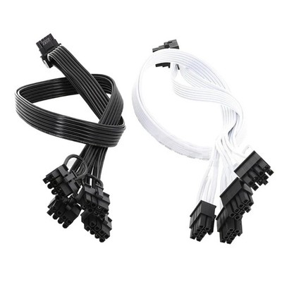 PCIE 5.0 8pin To CPU 16Pin Male Power Supply Cable For Corsair HX1200I/HX1000I