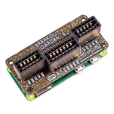 Breakout Garden Mini, 2xI2C, 1xSPI, ohne Löten, für Prototyping mit Raspberry Pi