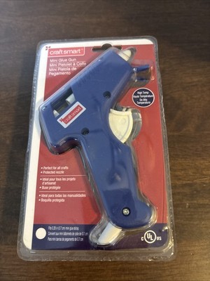 Craftsmart Mini Hot Glue Gun Blue Crafts New in Package