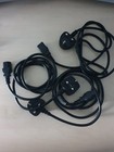3x kable wtykowe C13 do Wielkiej Brytanii 5A