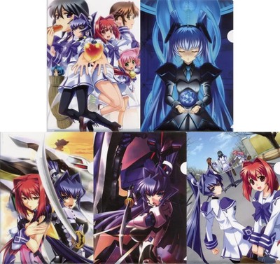 Clear File Collection A4 Set Of 5 Muv-Luv Alternative C101 Goods