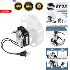 Bathroom Exhaust Fan Motor Replacement Kit for Bro-an Nu-Tone 70 CFM 120V