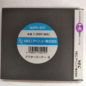 After Burner 2 PC Engine NEC Shooter Japan Used Game Hucard