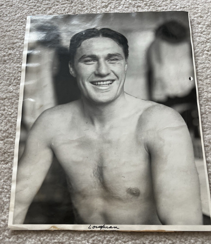 Boxer Tommy Loughran All Smiles Oct 1927 8x10 Wide World News Photo w Caption