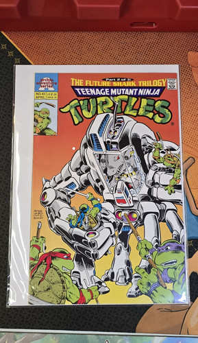 1993 ARCHIE COMICS TEENAGE MUTANT NINJA TURTLES ADVENTURES #43 VF FUTURE SHARK 2 - Picture 1 of 2
