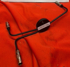 Harley Dynawide Glide Drag Byo Brake Line Tee Black Dual-disc 1742-0414 New