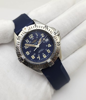 Reloj Cuarzo Hombre BREITLING Colt A57035 39mm 300mm Correa NO Original