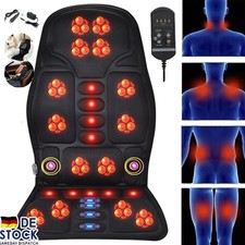 Vibration Massageauflage Rückenmassagegerät Massagesitzauflage Auto Sitzauflage