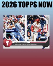 💥2026 Topps Now #146💥PHILLIES Walk Off Double Header - Presale