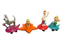 Vintage "The Jetsons" Wendy s Kids Toys and Mcdonalds 1989 1990 Mixed Lot of 4