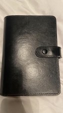 filofax personal organizer leather Vintage