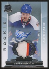 2014-15 Upper Deck The Cup Griffin Reinhart RC Patch Auto RPA /249 #130