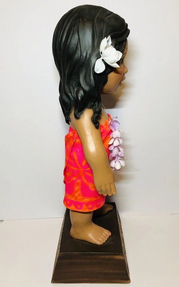 United Airlines The Menehune of Hawaii Promo  Figure Advertising Display Luau - Image 3 of 4