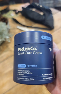PetLab Co. Joint Care Chew Hip & Joint Soft Chews Salmon Flavor Puppy All Dogs