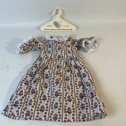 American Girl Doll Felicity's Meet Dress Rose Garden Garden Garden abito solo ritirato