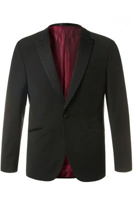 JP 1880 Herren große Größen Smoking Sakko Amor Blazer aus Woll Stretch