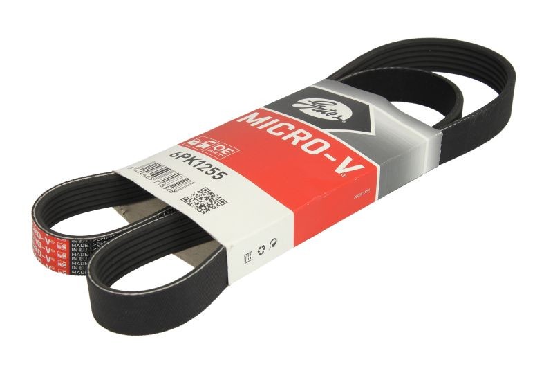 Multi-ribbed V-belt 6PK1255 GATES for HYUNDAI KIA FIAT TOYOTA FORD - Image 32