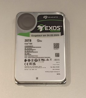 Festplatte Seagate Exos X20 20 TB HDD Garantie bis 12/2027