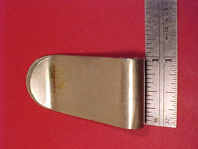 Vintage Silver Inlay Abalone Shell AMERICAN Southwest Money Clip