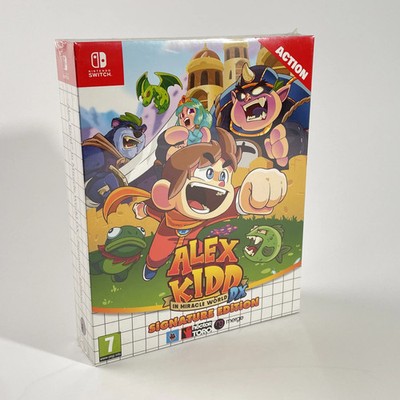 Nintendo Switch Alex Kidd  In Miracle World DX - Signatur Edition EUR Neu