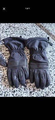 Harley Davidson Leather Gloves 120th Anniversary Touch Tech Warm Women's S Small
