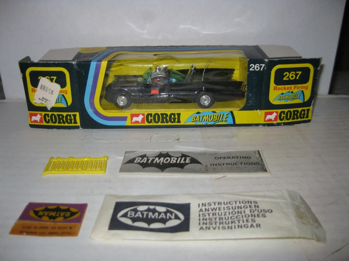 Corgi Batmobile Vintage Manufacture Diecast Cars, Trucks & Vans