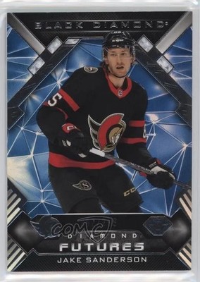 2022-23 Upper Deck Black Diamond Futures Jake Sanderson rc #BDF-SA 262/299