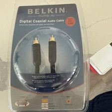 Belkin Pure AV Digital Coaxial Audio Cable 6 Feet New In Package