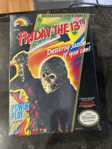 Friday The 13th 1988 Nintendo NES Game Brand New Fully Sealed 