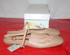 Women's Vada Slingback Scrunch Toe Flats - A New Day - Size 8 Tan NEW 