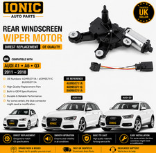 Audi A1 A6 Q3 Rear Windscreen Wiper Motor 4G9955711A 4G9955711C 8U0955711A 11-18