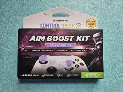 Kontrol Freek Xbox One Purple Galaxy Thumbsticks Precision Rings Aim Boost Kit