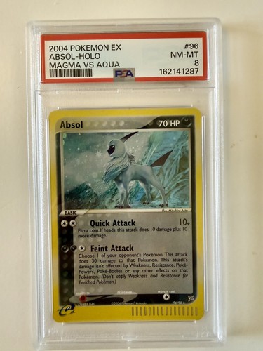 Absol graded PSA 8 for sale on eBay