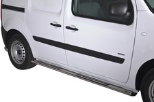 Schwellerrohre Design f&uuml;r MERCEDES Citan W415 Bj. 2012-21 Edelstahl mit T&Uuml;V