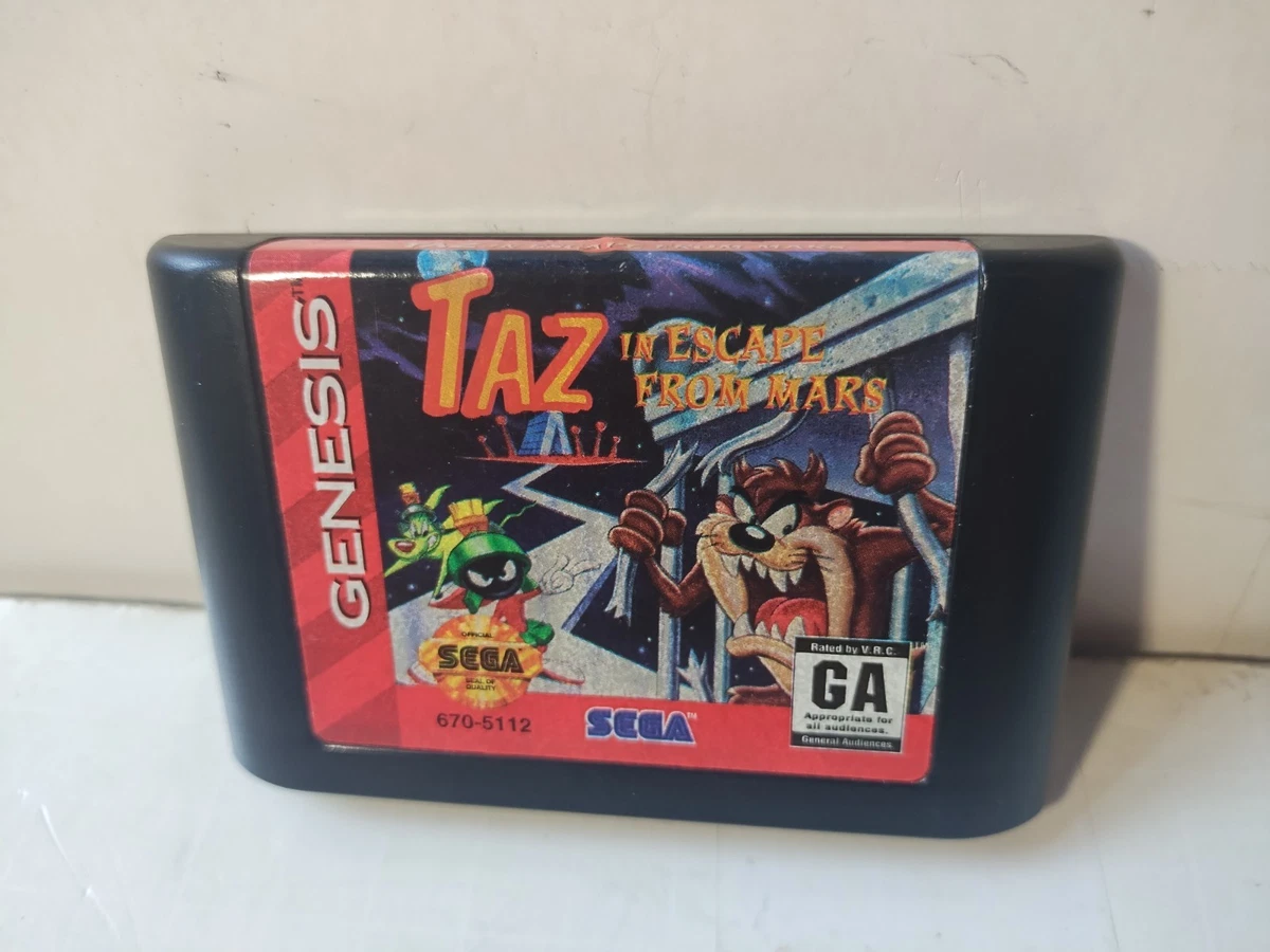 Taz in Escape from Mars – Sega Game Gear – cartouche + boîtier – excellent état - Jeux vidéo Taz in Escape from Mars – Sega Game Gear – cartouche + boîtier – excellent état - Jeux vidéo