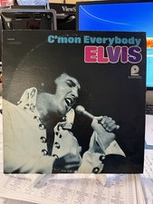 Elvis Presley LP C'mon Everybody Pickwick 1977 EX Vinyl w/ Orig Sleeve