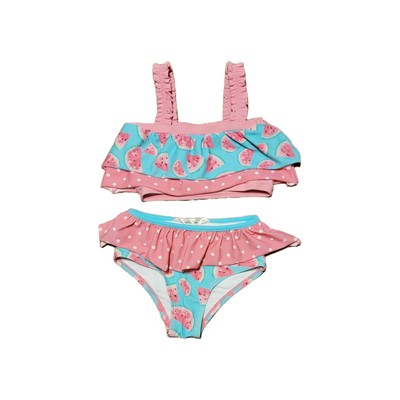 Girls Matilda Jane 2-piece Watermelon Swimsuit, Size 8