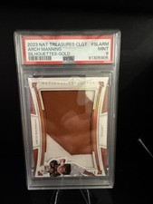 2023 Panini National Treasures Collegiate Silhouettes Arch Manning /10