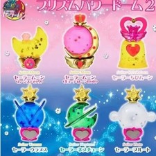 Sailor Moon Prism Power Dome 6-Set Vintage Collectibles