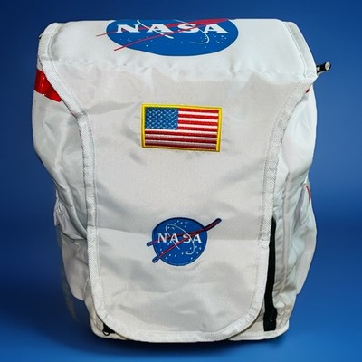   Rare HTF Aeromax Jr. Astronaut Backpack With NASA Patches Ft 3 Way Harness  