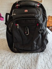 Swiss Gear. Backpack Airflow, Scan Smart, Headphones Hole.  Laptop Compatible