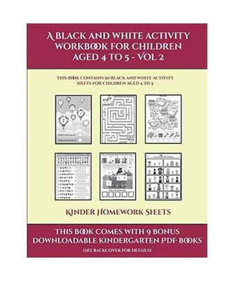 Kinder Homework Sheets 