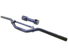 Downhill Lenker mit Aufnahme blau für Yamaha Aerox, MBK Nitro Tuning Roller Set