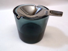 WMF  Kipp-Ascher,  Glas und Edelstahl - Entwurf: "Prof. Wilhelm Wagenfeld"