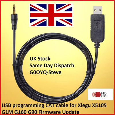 FTDI USB Programmierkabel CAT Für Xiegu X5105 G1M G160 G90 Firmware HAM HF SDR