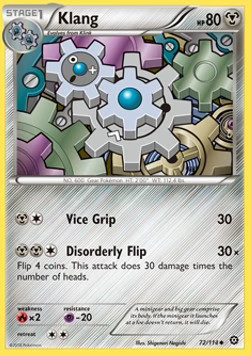 Pokémon Klang STS-72 Uncommon Englisch Excellent Reverse Holo