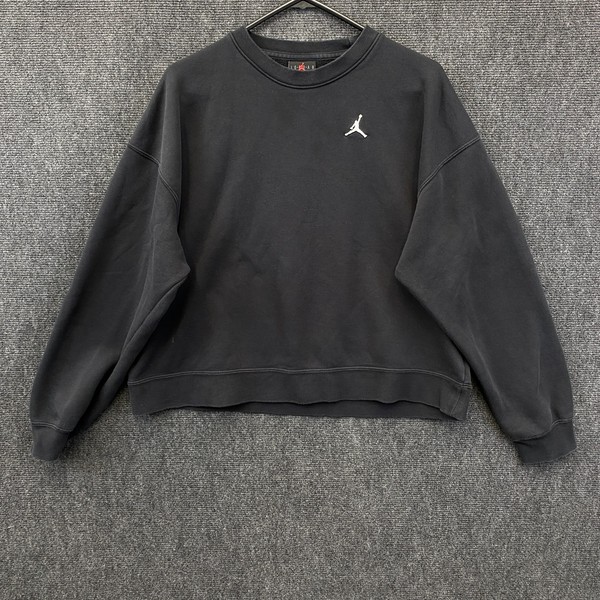 Jordan Flight Womens Oversize Sweatshirt S Black Heritage