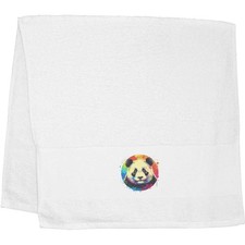 Image of 'Colourful Panda' Hand / Guest Towel (TL00065733)