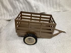 Tonka Toys Bronze Cattle Sheep Stake Trailer Original Complete!